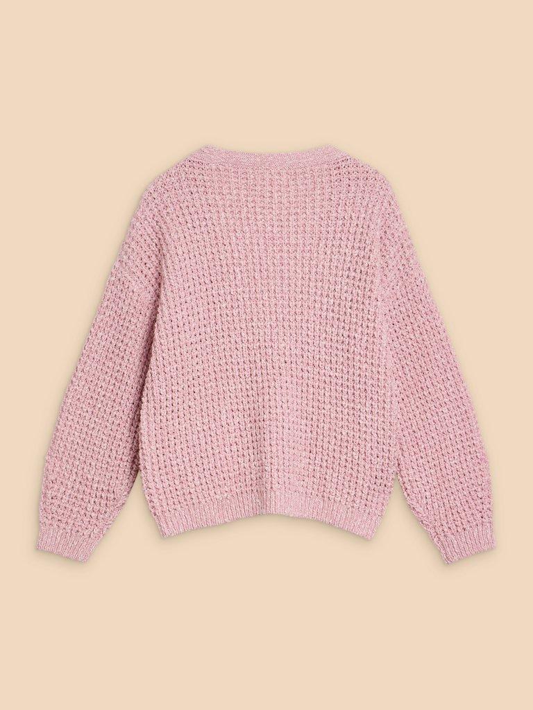 SESSI CARDI in DUS PINK - FLAT BACK