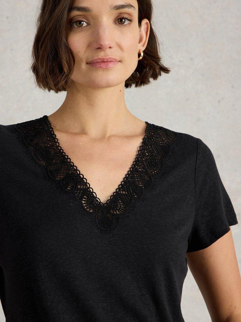 Ellie Lace Detail Blouse