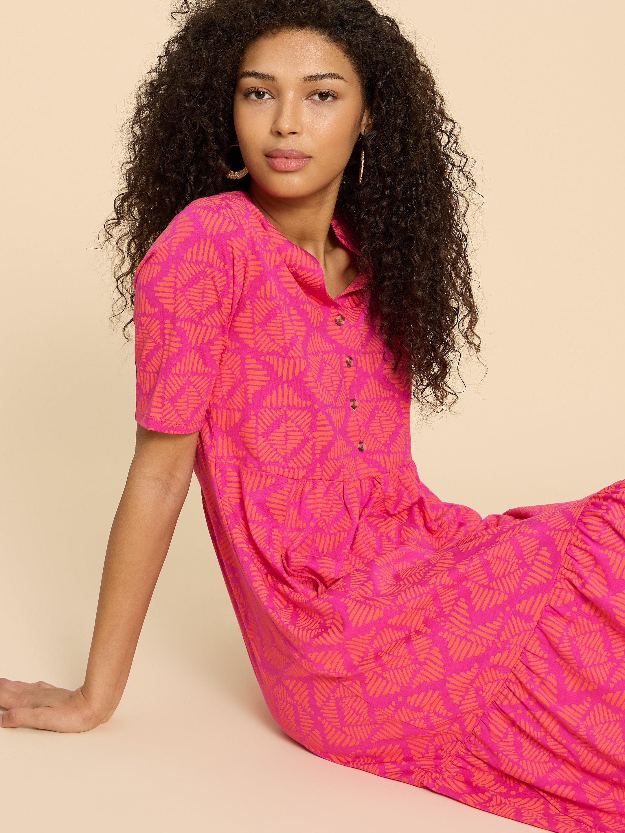 Naya L S Wrap Dress Fern Green