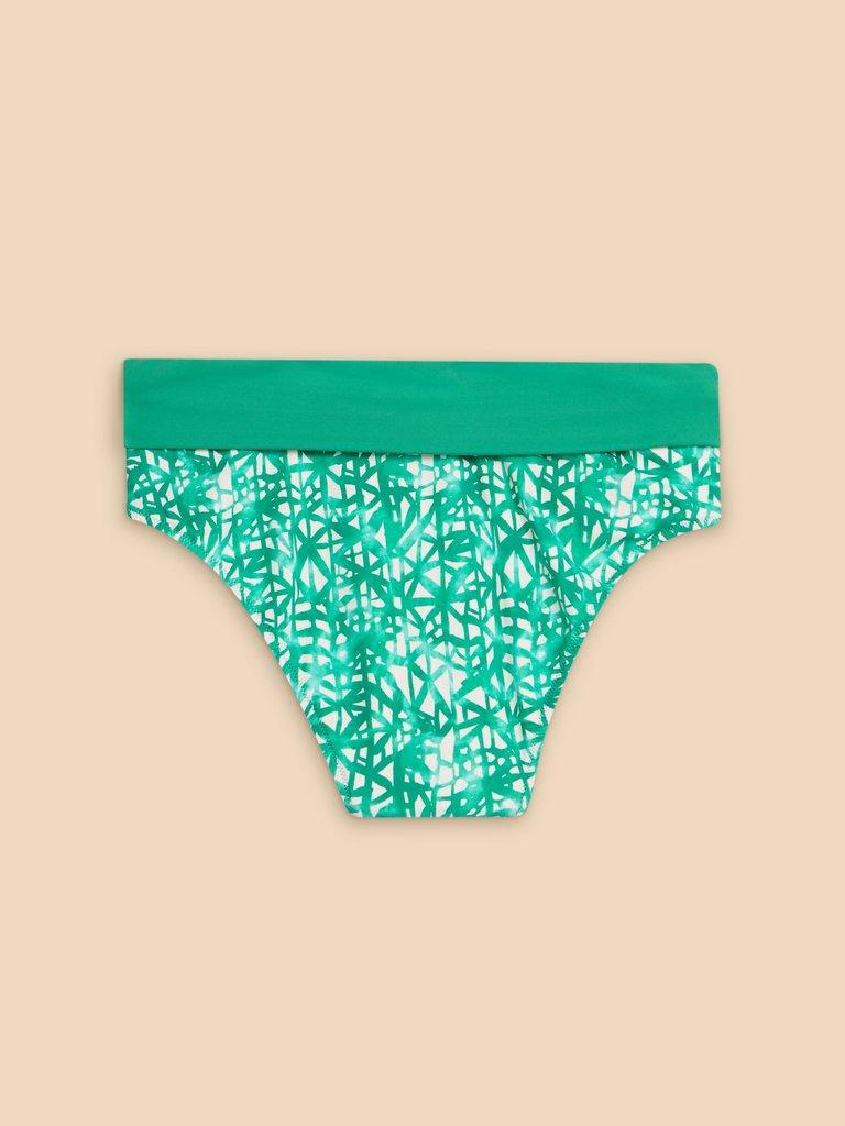 Reversible Fold Down Bottom in GREEN MLT - FLAT BACK