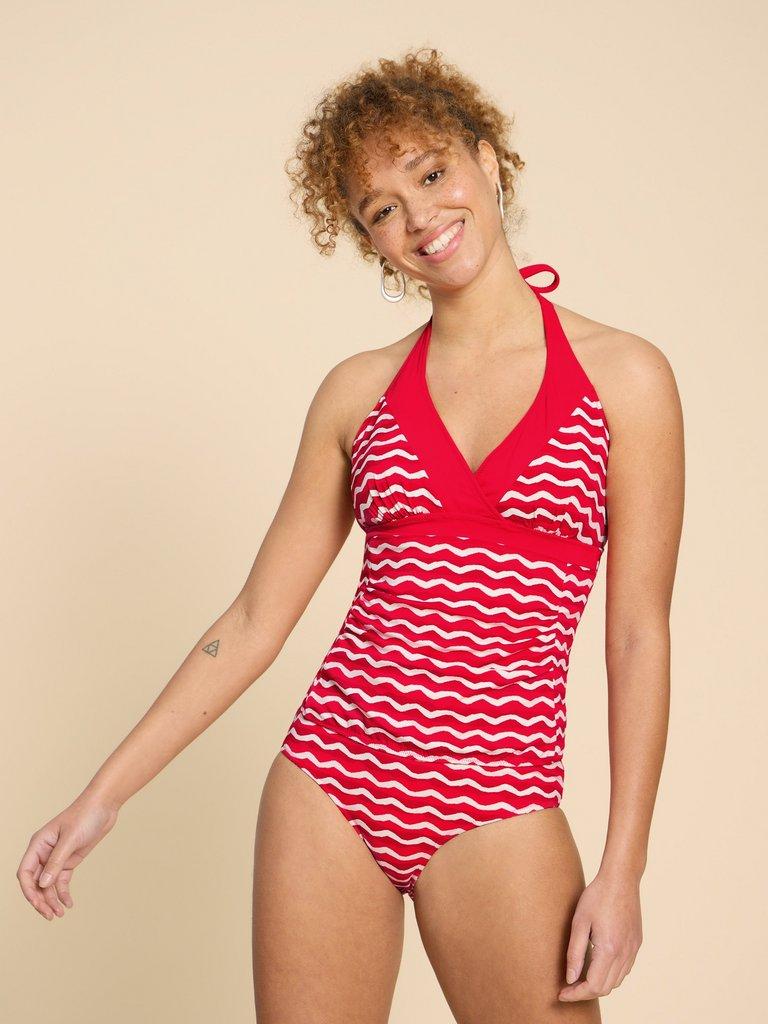 Reversible Fold Down Bottom in RED MLT - MODEL DETAIL