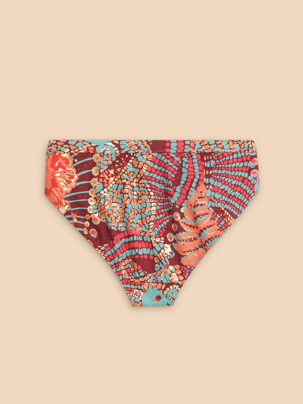 Tabitha Bikini Bottom in RED PR - FLAT BACK