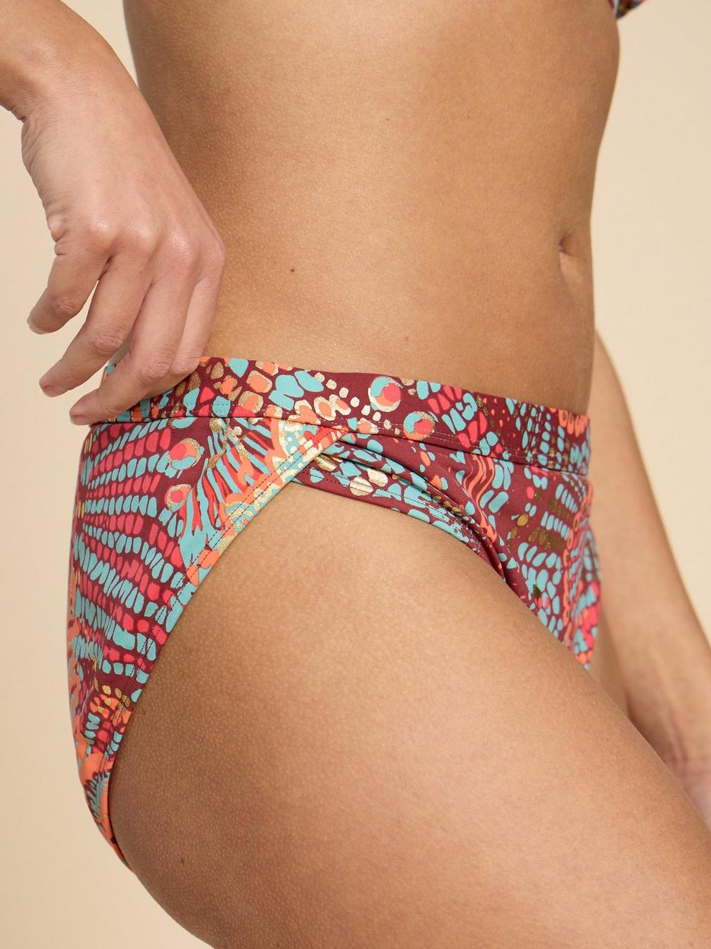 Tabitha Bikini Bottom in RED PR - MODEL DETAIL