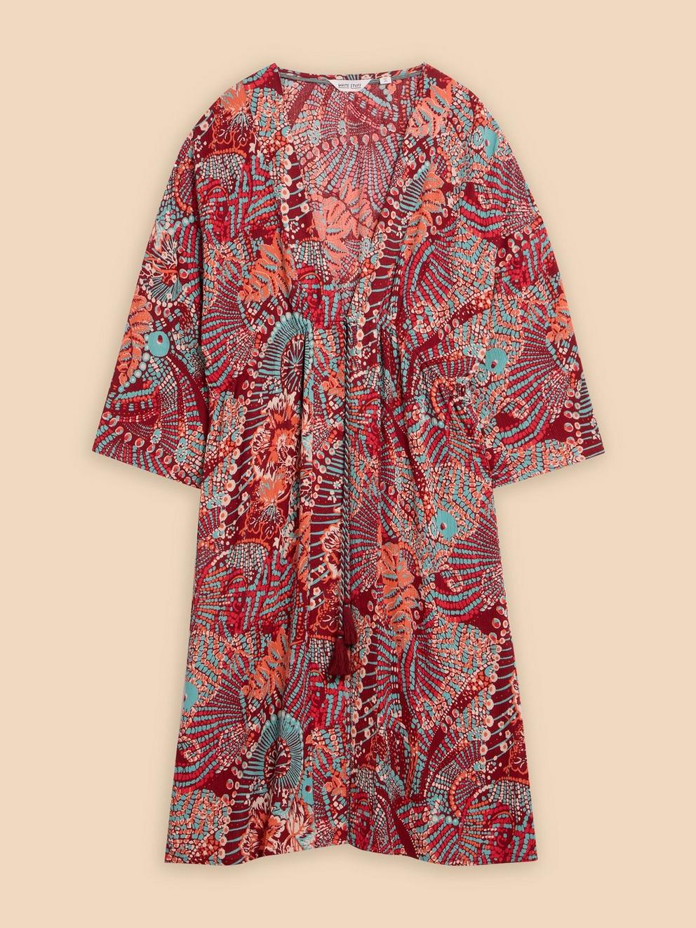 Sophie Kimono in RED PR - FLAT FRONT