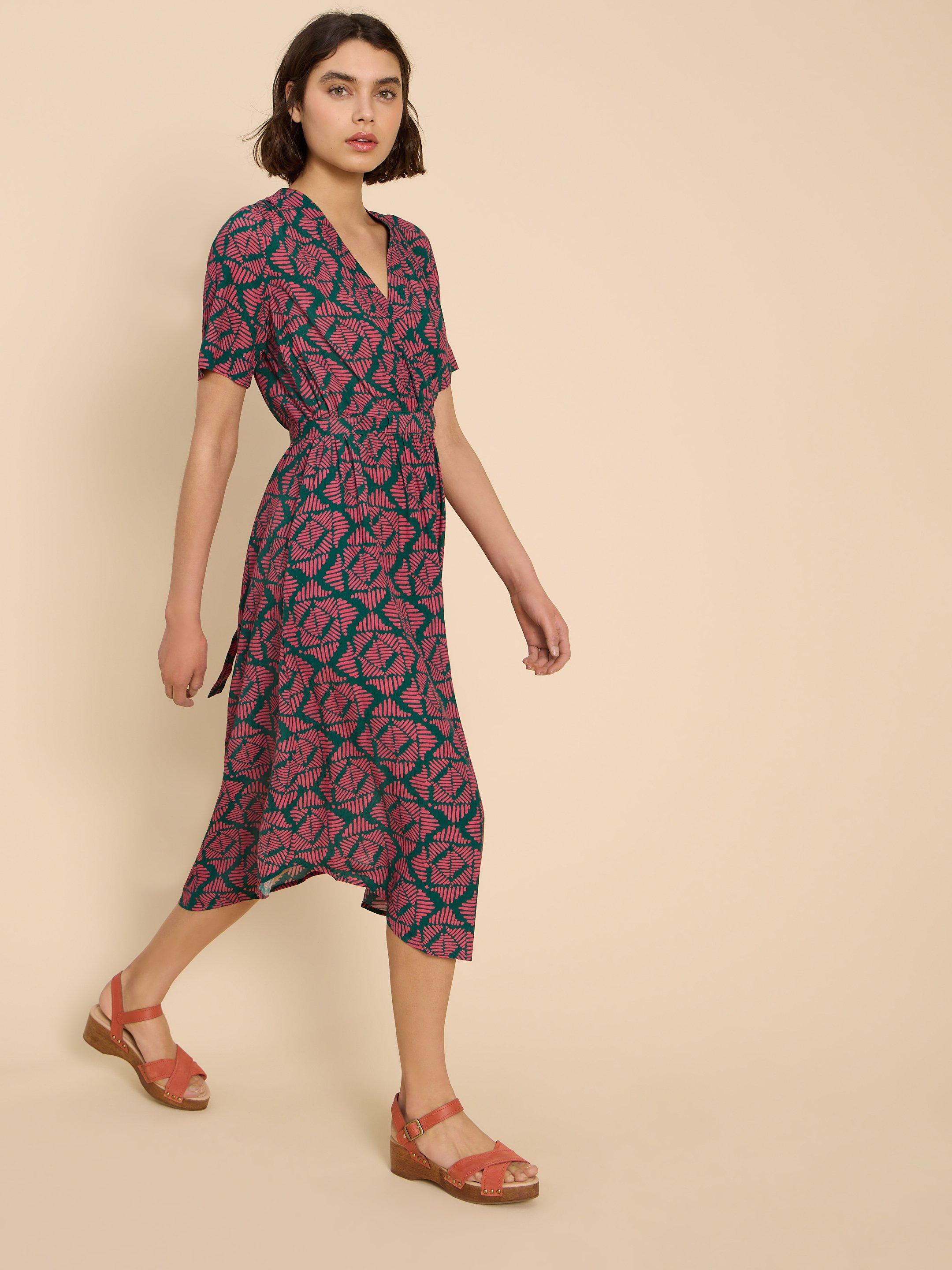 Ginna  Printed Dress