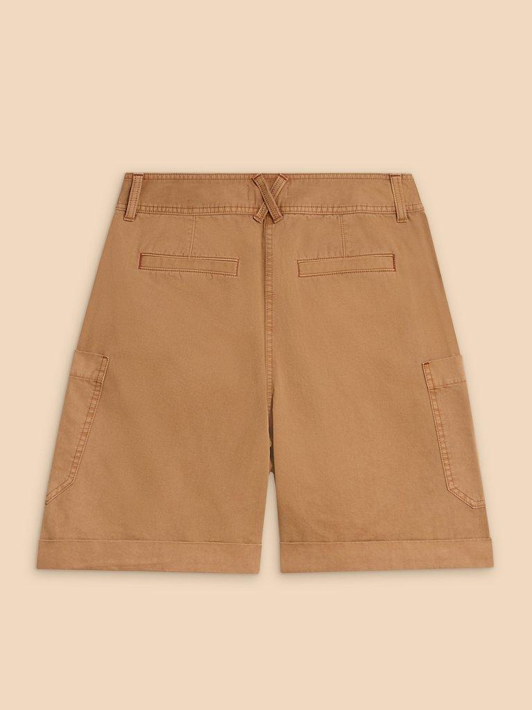 Carlie Cargo Shorts in DK NAT - FLAT BACK