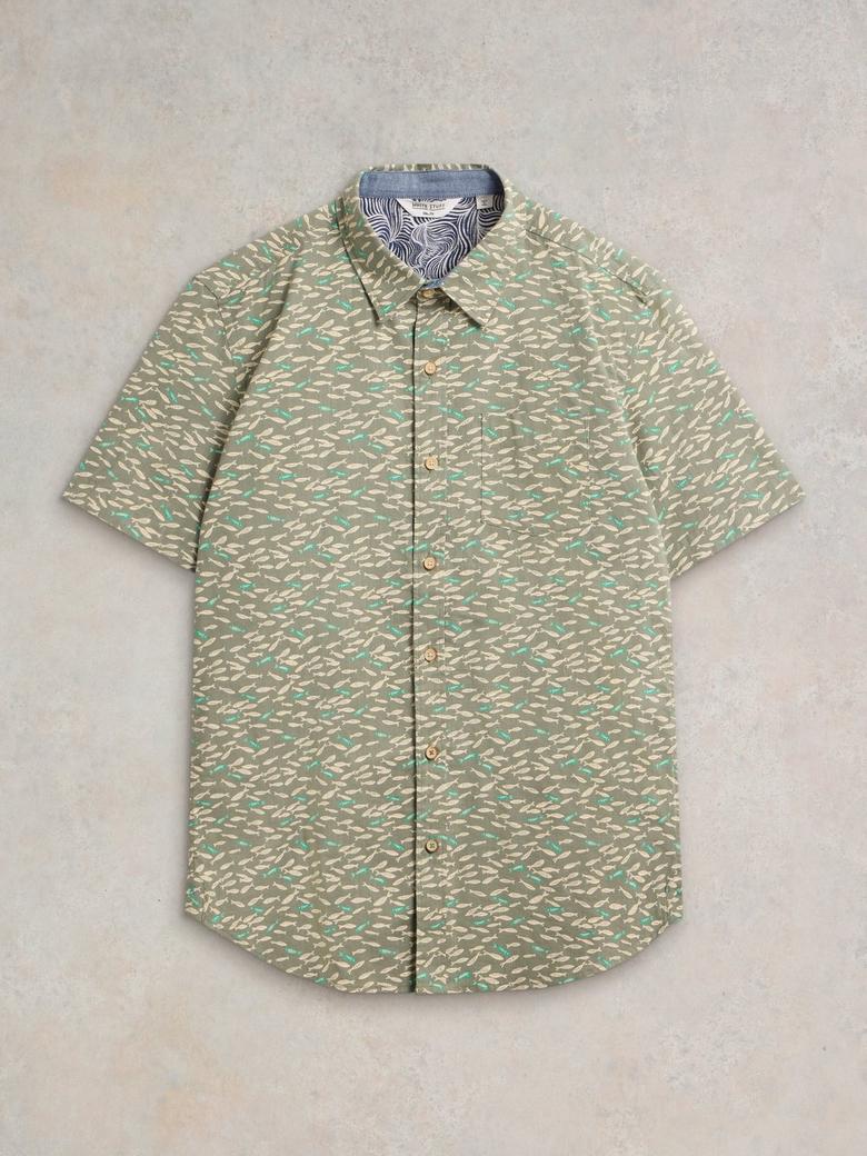 White Stuff Men's Shoal Printed Shirt | eBay