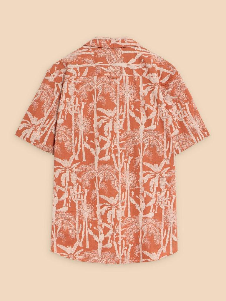 Cactus Printed Shirt in ORANGE PR - FLAT BACK