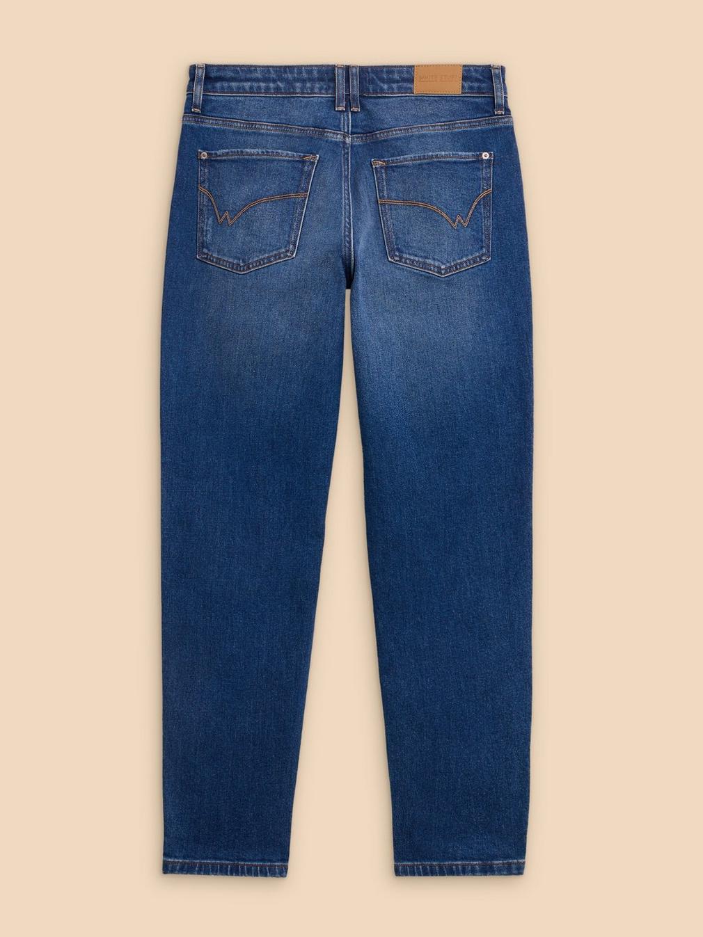 Freya Weekend Jean in MID DENIM - FLAT BACK