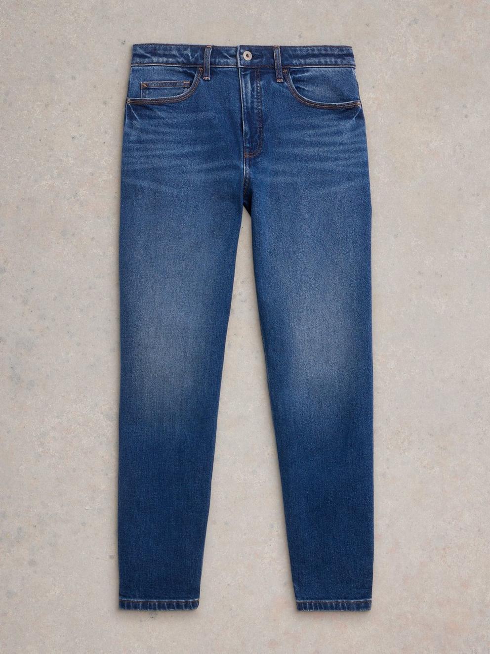 Freya Weekend Jean in MID DENIM - FLAT FRONT