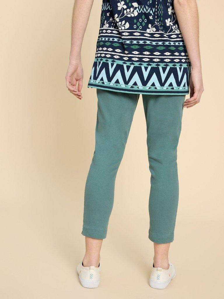 White Stuff Janey Crop Jeggings - Mid Teal - Home in the Highlands