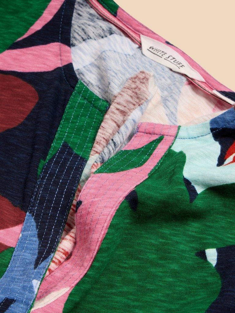 Tabitha Jersey Midi Dress in BLUE PR - FLAT DETAIL