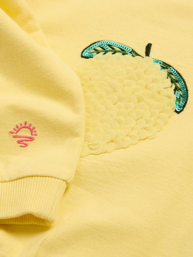 Lemon Sweat in BRT YELLOW - FLAT DETAIL