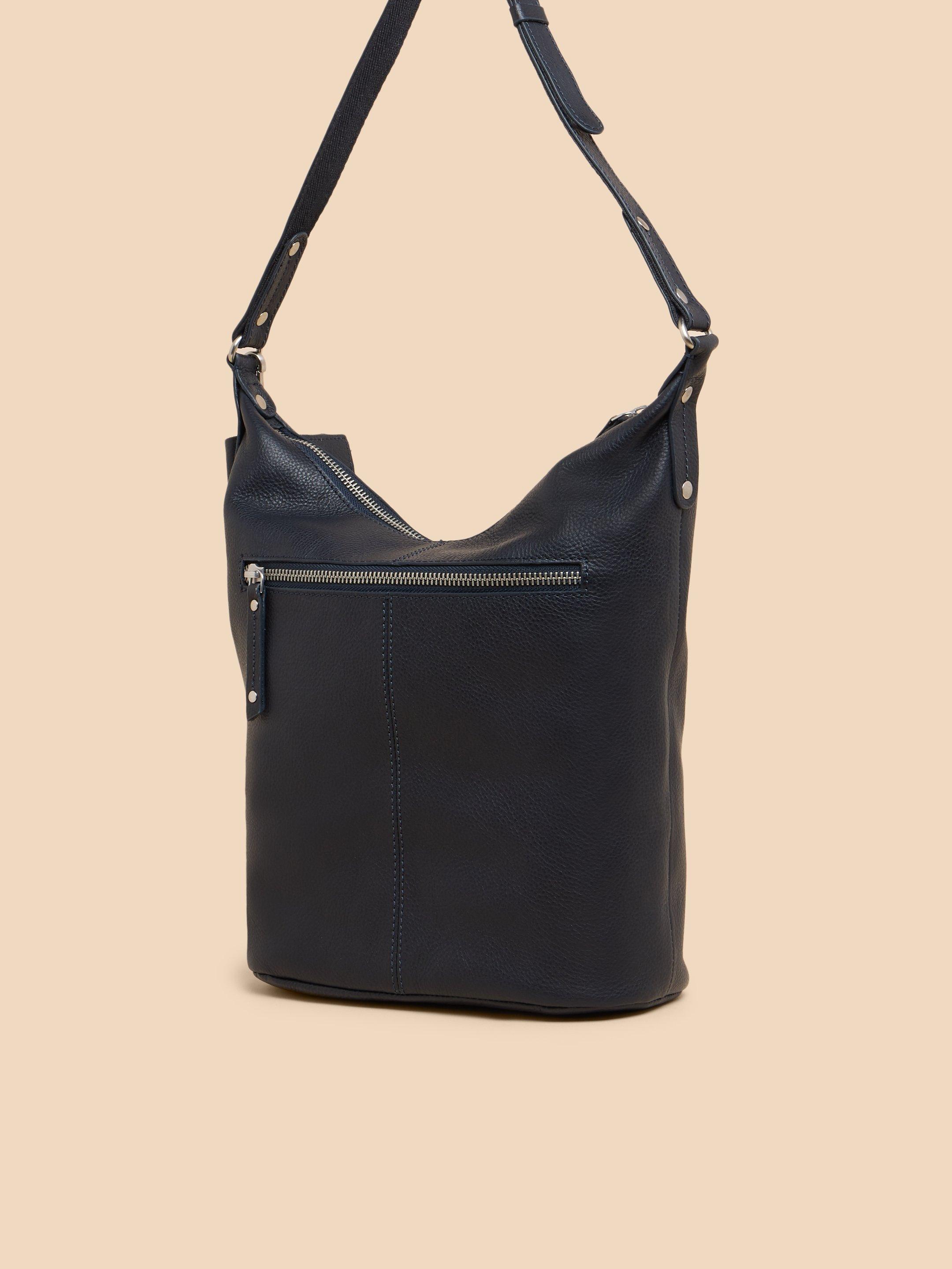 Fern Crossbody in DARK NAVY - FLAT FRONT