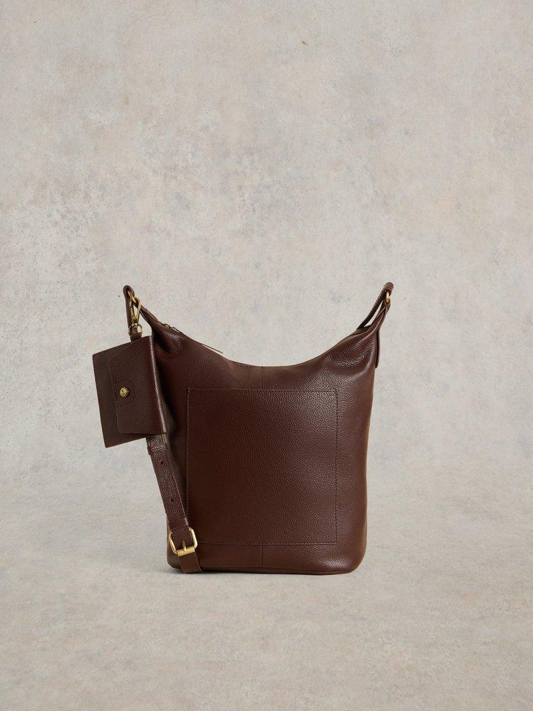 Fern Crossbody in DK BROWN - LIFESTYLE