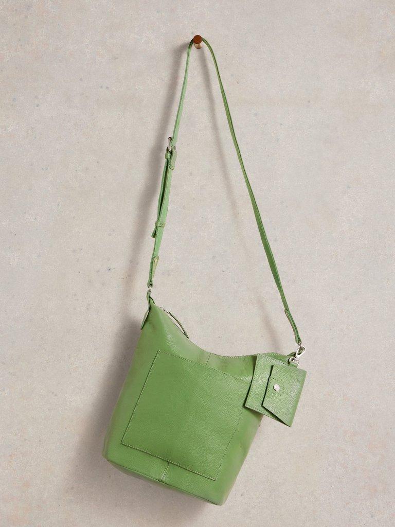 Fern Crossbody in MID GREEN | White Stuff