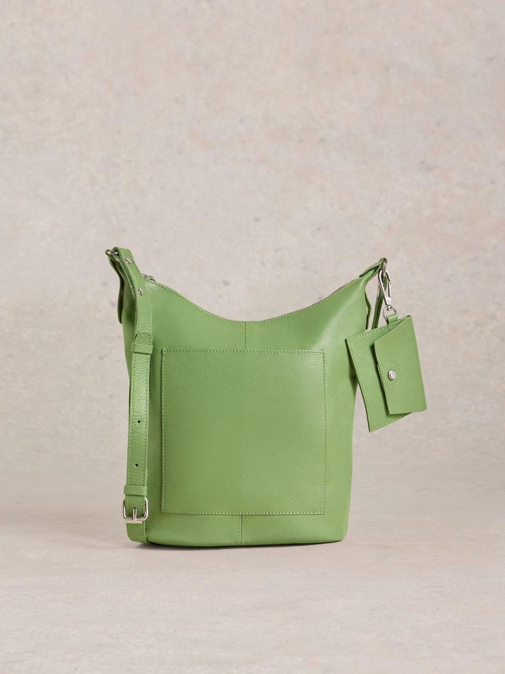 Fern Crossbody in MID GREEN - LIFESTYLE