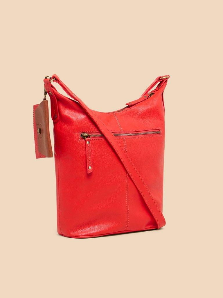 Fern Crossbody in MID ORANGE - FLAT BACK