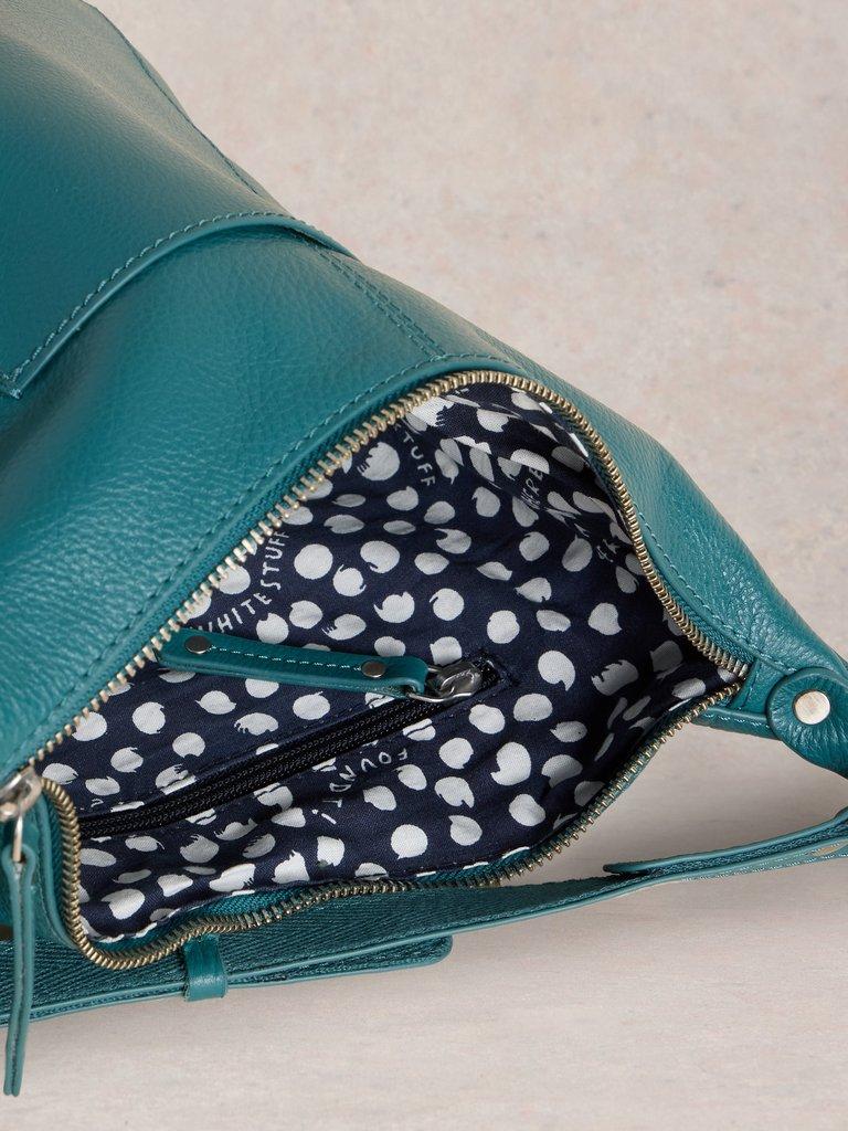 Fern Crossbody in MID TEAL - MODEL DETAIL