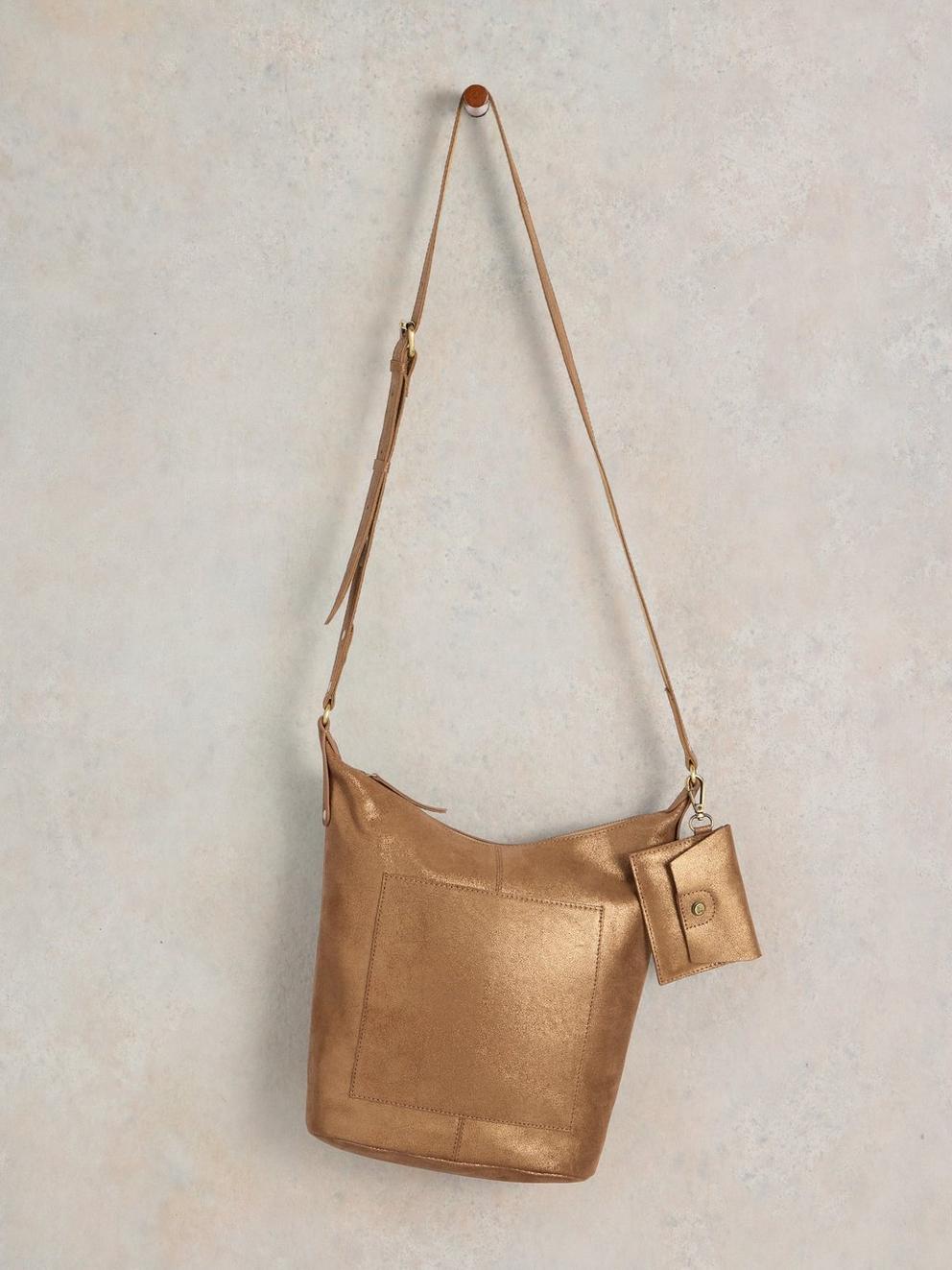 Fern Crossbody in MIXED MET - FLAT FRONT