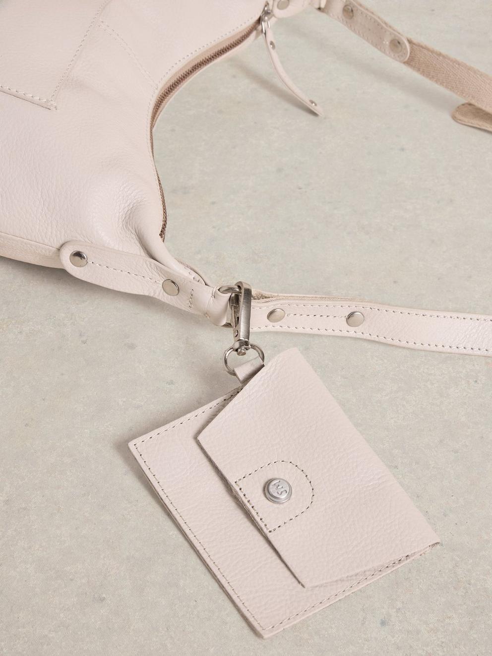 Fern Crossbody in PALE IVORY - MODEL DETAIL