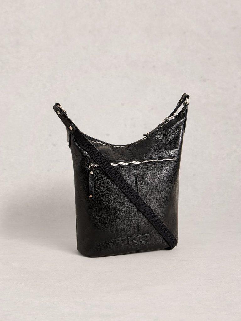 Fern Crossbody in PURE BLK - FLAT BACK