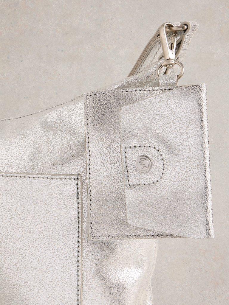 Fern Crossbody in SLV TN MET - MODEL DETAIL