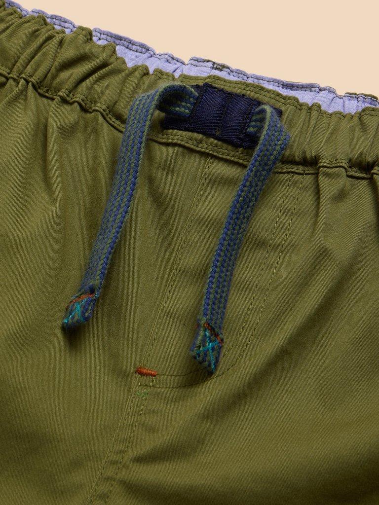 Cargo Carter Short in KHAKI GRN - FLAT DETAIL