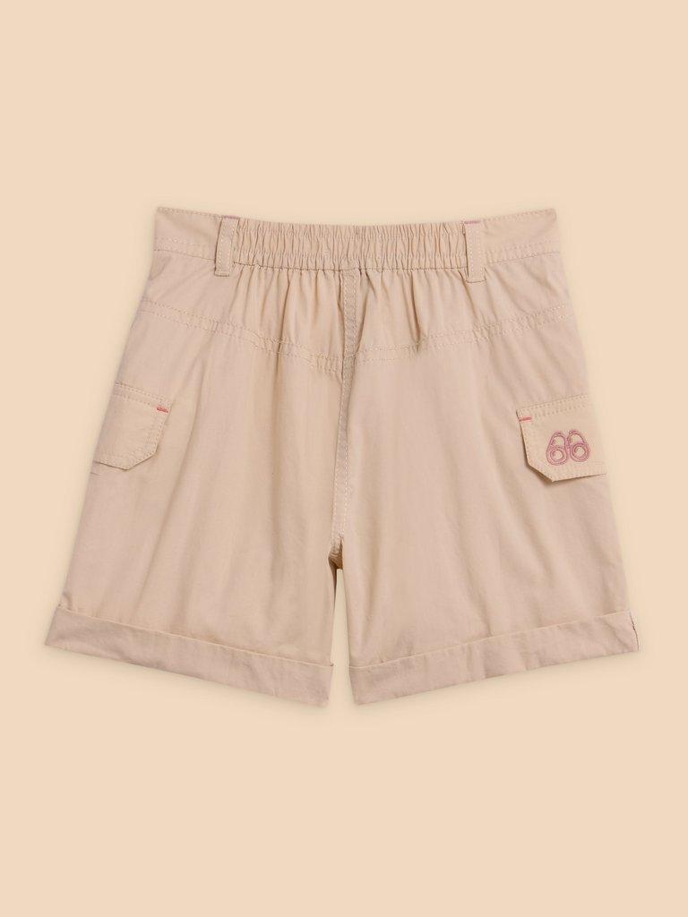 Colette Cargo Short in LGT NAT - FLAT BACK