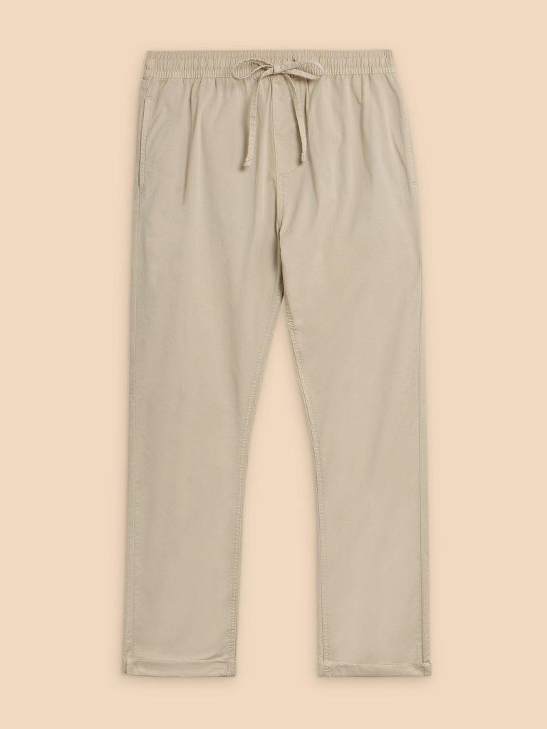 Palmer Drawstring Chino in LIGHT NATURAL | White Stuff