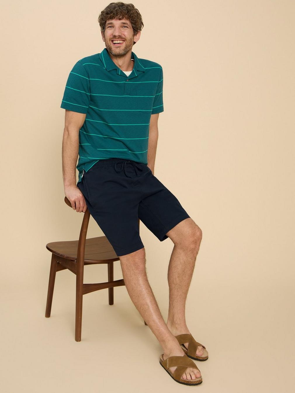 Palmer Drawstring Short in DARK NAVY - LIFESTYLE