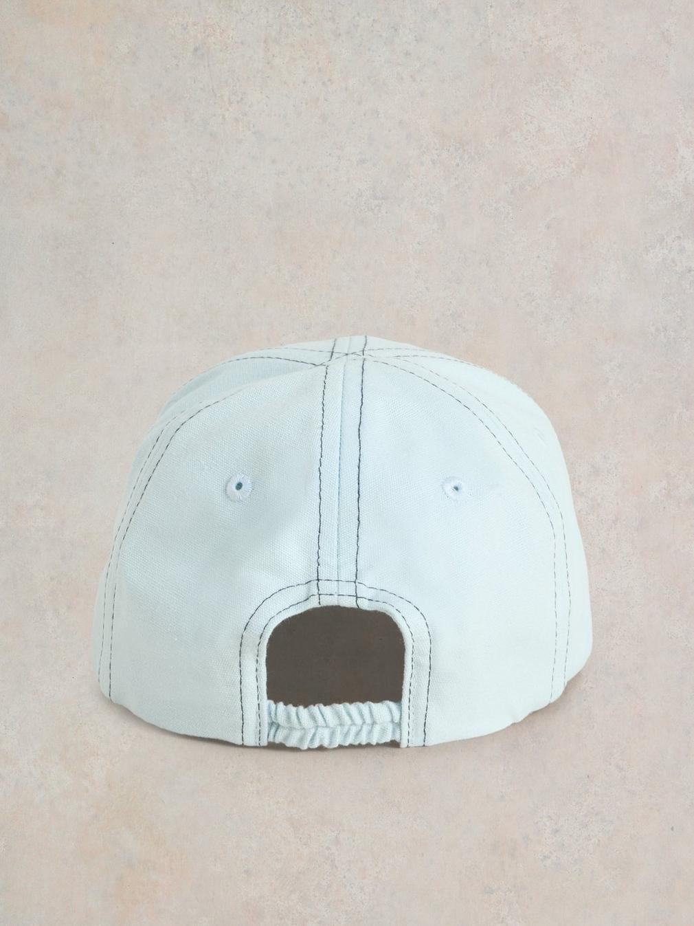 Boys Cap in LGT BLUE - FLAT BACK