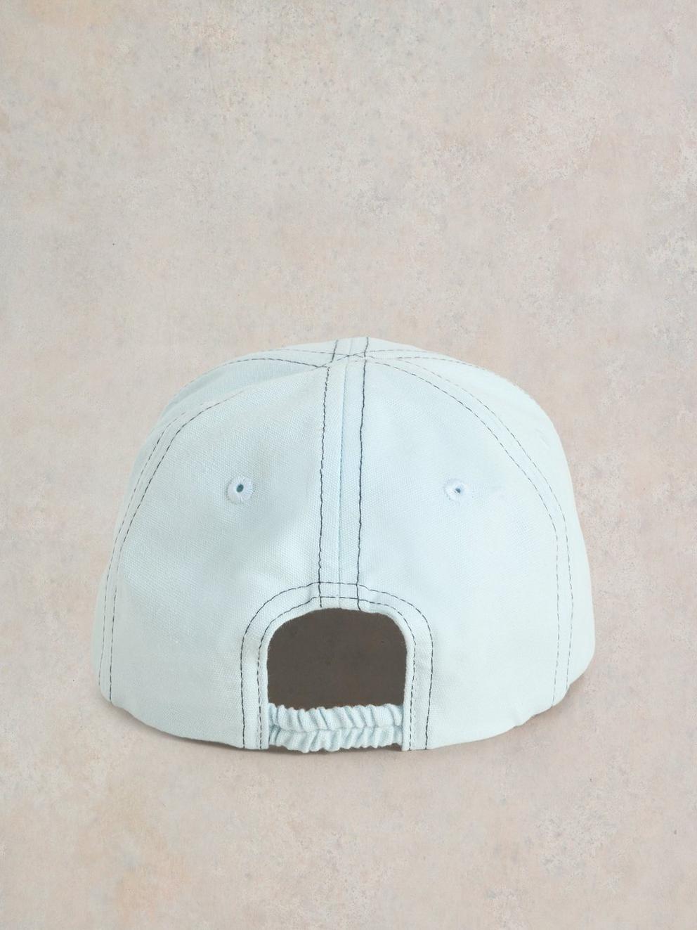 Boys Cap in LGT BLUE - FLAT BACK