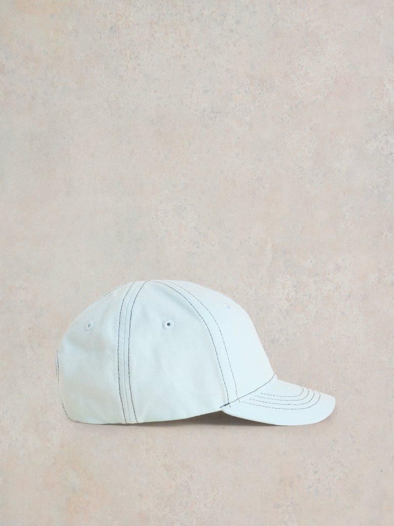 Boys Cap in LGT BLUE - FLAT DETAIL