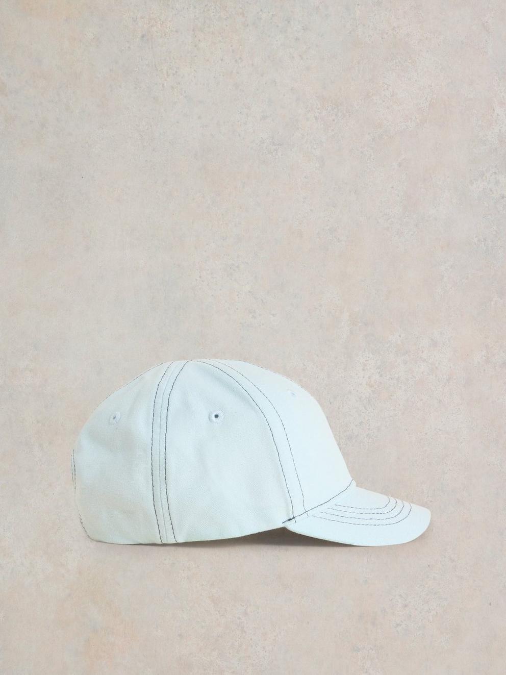 Boys Cap in LGT BLUE - FLAT DETAIL