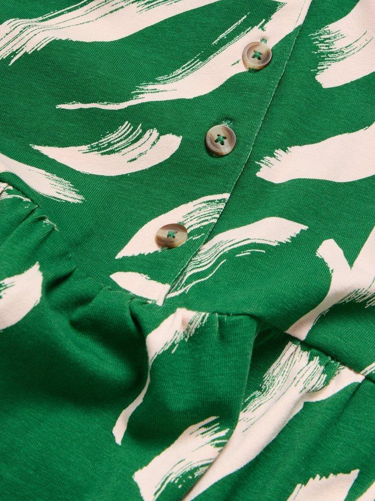Sonia Jersey Maxi Dress in GREEN PR - FLAT DETAIL