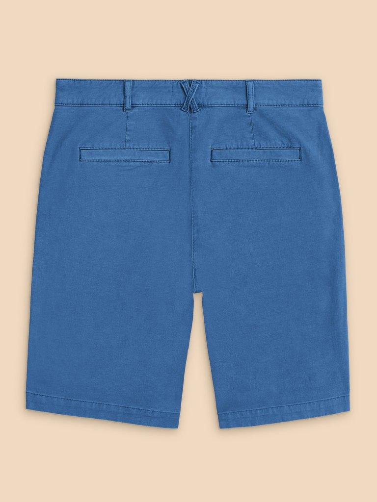 TABBIE CHINO SHORT in DK BLUE - FLAT BACK