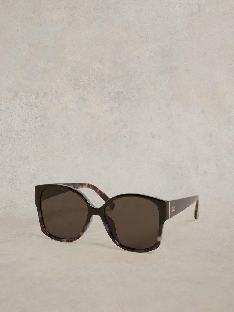Dee Angled Cateye Sunglasses in BLK MLT - LIFESTYLE