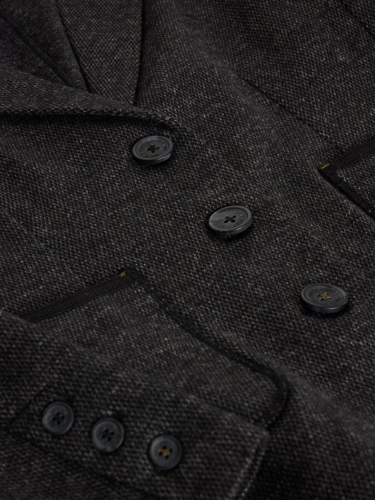 Olivia Textured Blazer in GREY MLT - FLAT DETAIL