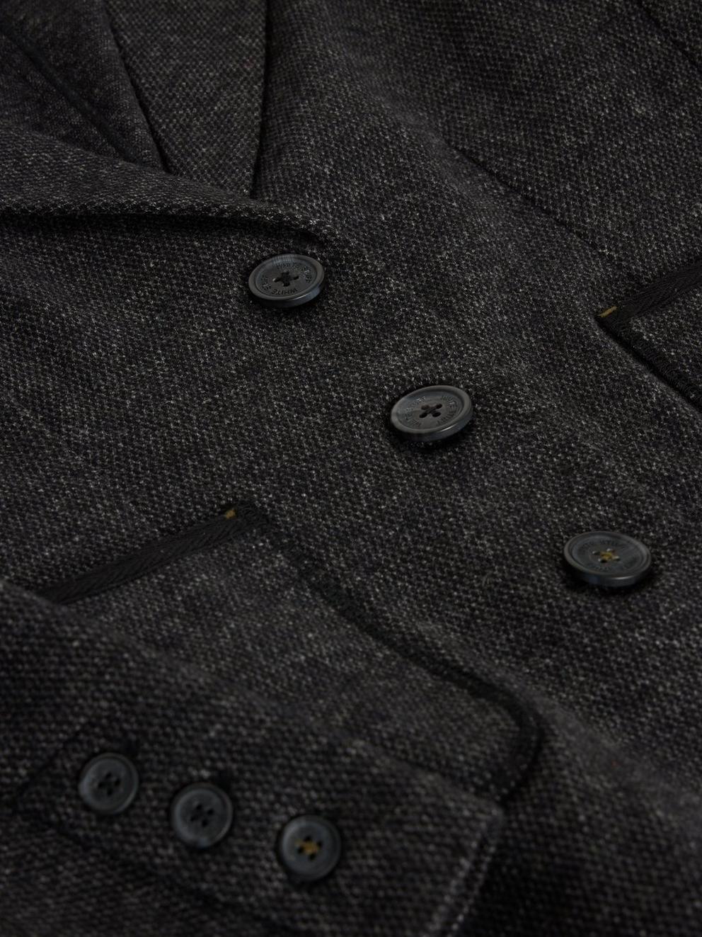 Olivia Textured Blazer in GREY MLT - FLAT DETAIL