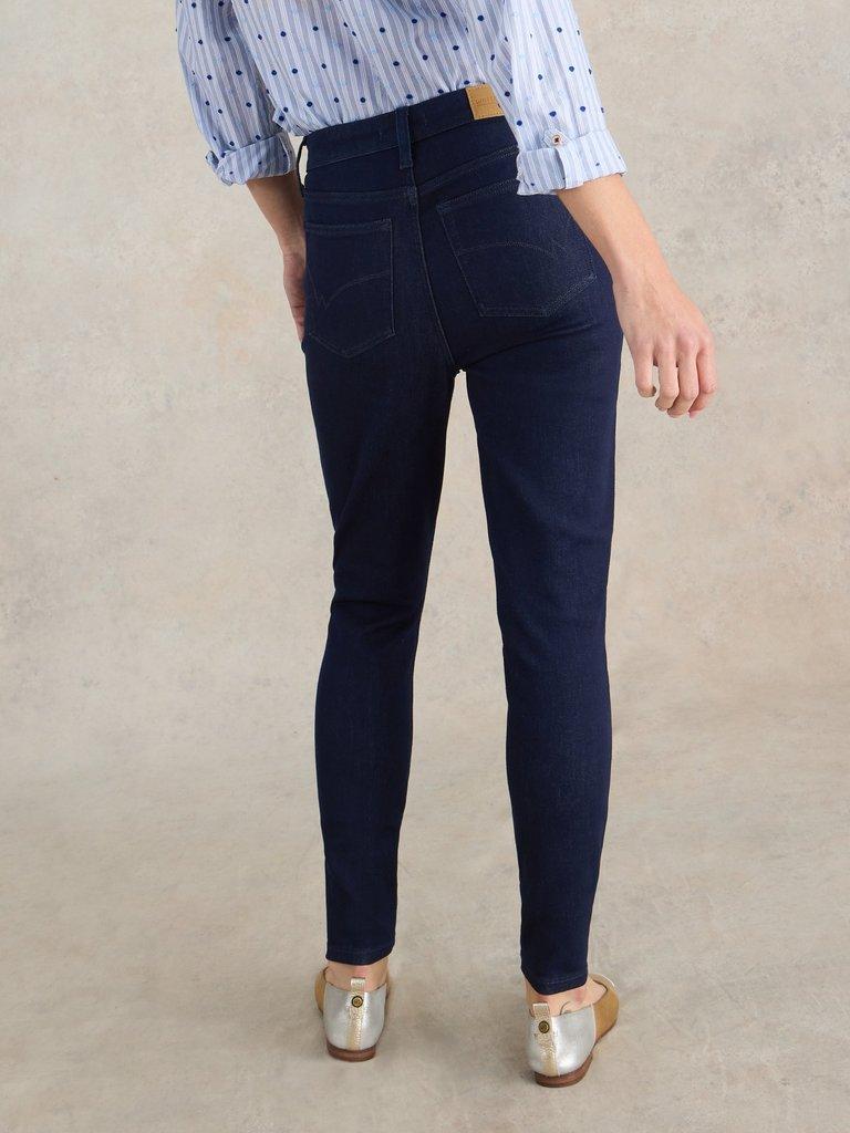 Holly Skinny Jean in DK DENIM - MODEL BACK
