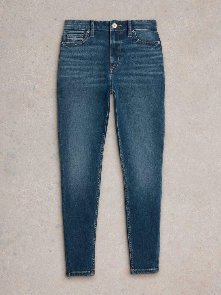 Holly Skinny Jean in MID DENIM - FLAT FRONT