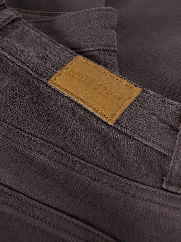 Tia Cropped Wide Leg Jean in DUS PURPLE - FLAT DETAIL
