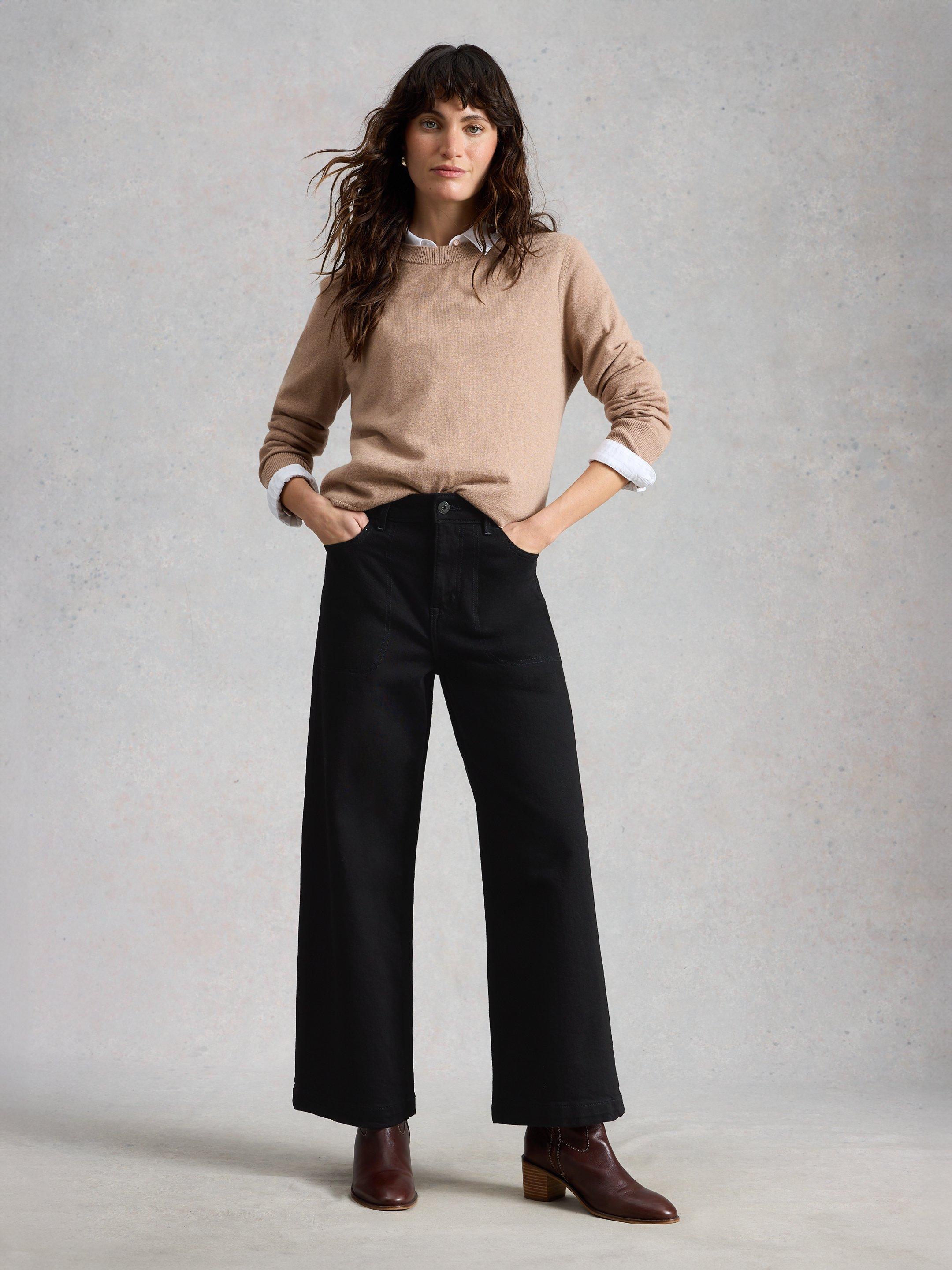 Shop Tia Wide Leg Crop Jean