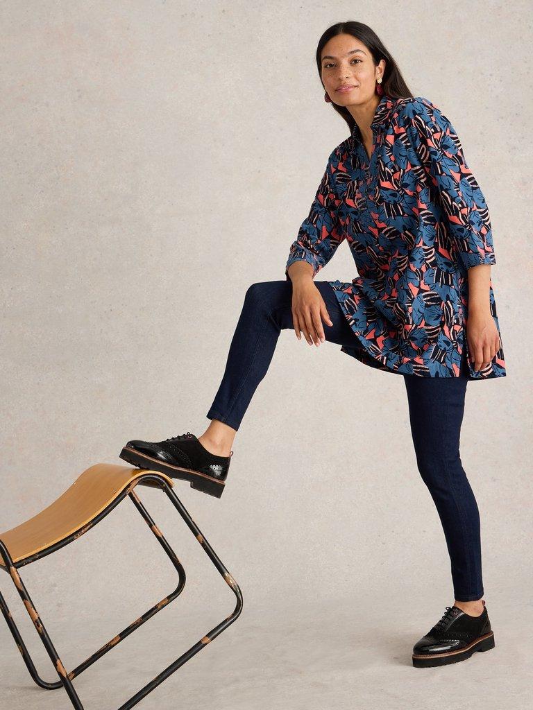 Blaire Cord Tunic in NAVY PR - LIFESTYLE