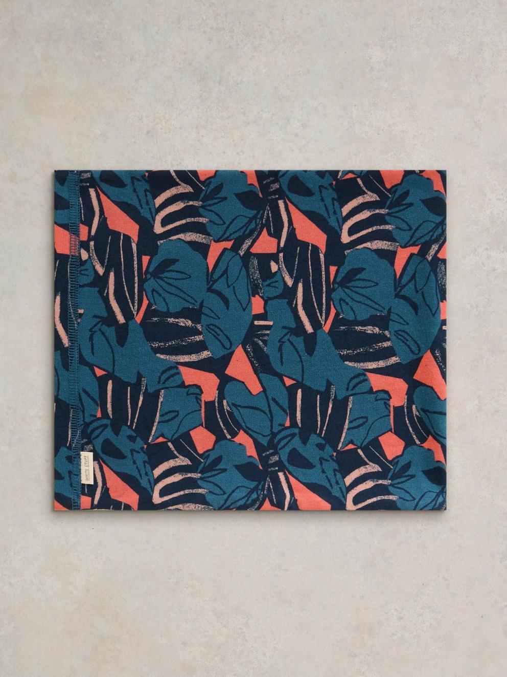 Versatile Jersey Roll in NAVY MULTI - FLAT BACK