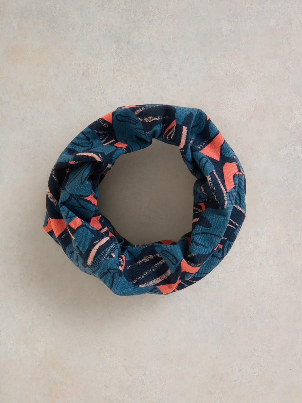 Versatile Jersey Roll in NAVY MULTI - FLAT FRONT