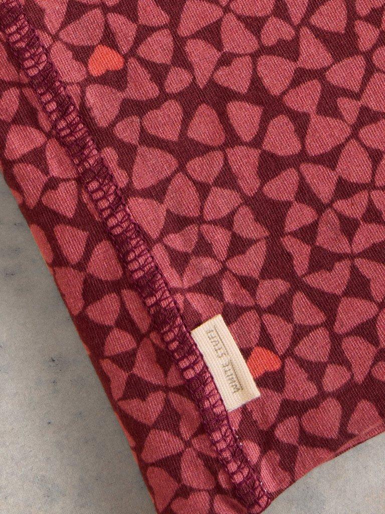 Versatile Jersey Roll in PLUM MLT - FLAT DETAIL