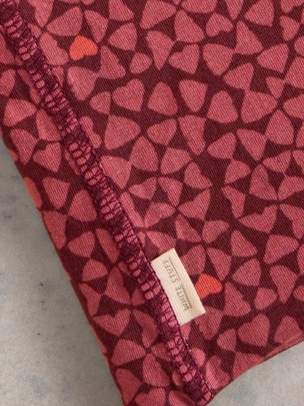 Versatile Jersey Roll in PLUM MLT - FLAT DETAIL