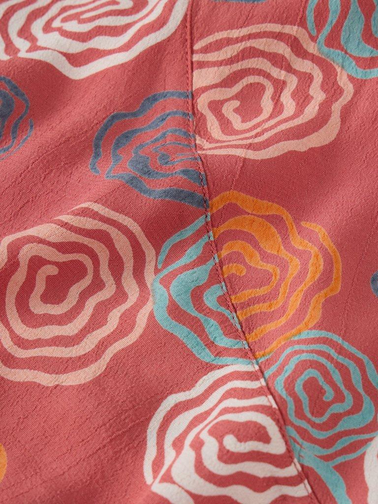 Sara Maxi Skirt in PINK PR - FLAT DETAIL
